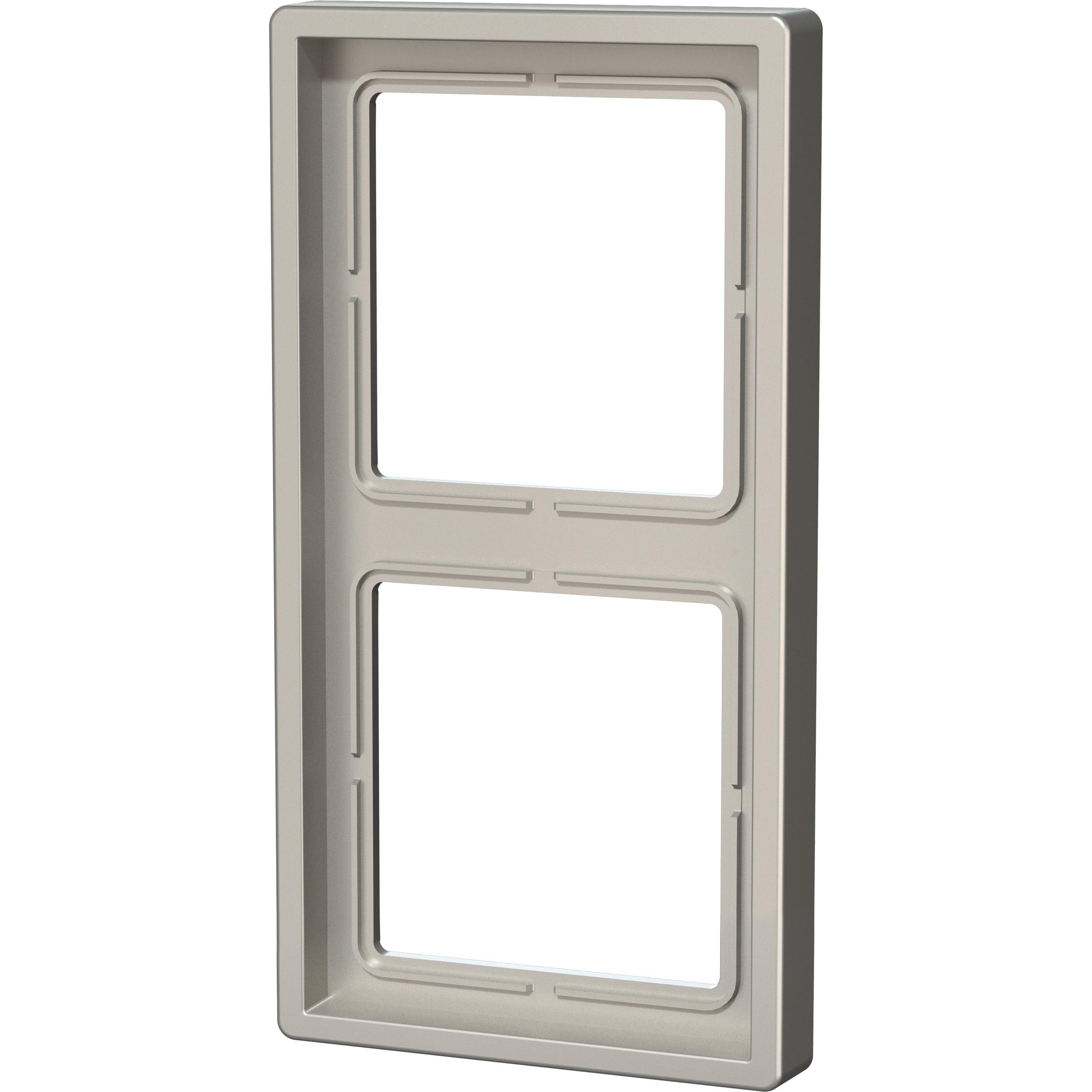 effeff, Meccanismo apriporta e chiudiporta, EFF 1380EF2-6353500 CORNICE 2-GANG JUNG LS990
