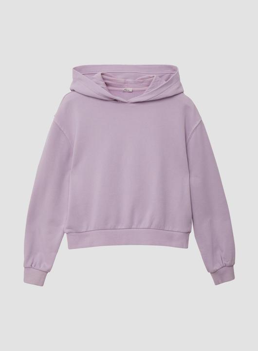 Actual product image S.Oliver Sweatshirt Cropped Oversized Sweatshirt mit Rückenprint und Wascheffekt (146, 152)