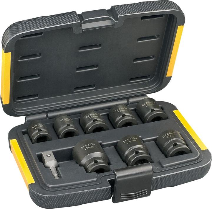 DeWalt Schlagschrauber Nüsse Set (1/2")