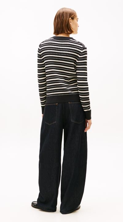 Produktbild Tommy Hilfiger Kabelfein GG C-NK LS Pullover (XL)