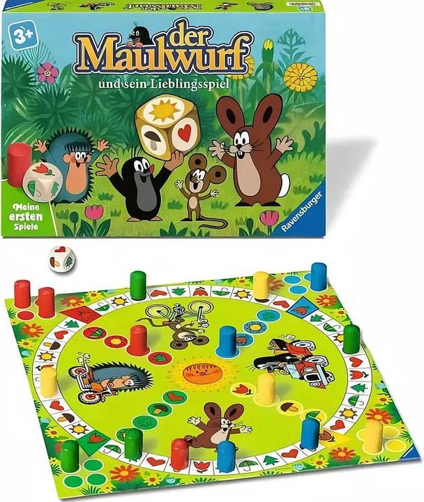 Produktbild Ravensburger Der Maulwurf und sein Lieblingsspiel (Deutsch, 2 - 4 Spieler)