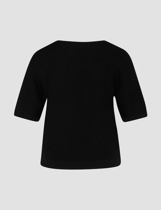 Produktbild s.Oliver Strickpullover aus Baumwollmix mit V-Ausschnitt (38)