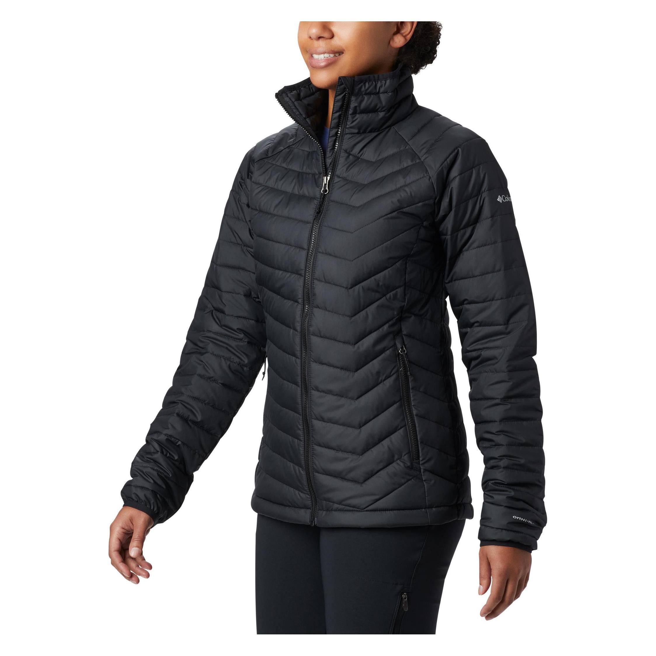 Columbia, Vrouwen, Winterjassen, Poeder Lite, Zwart, (S)