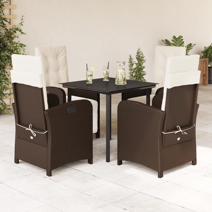 Image du produit vidaXL Garten Essgruppe (80 x 80 x 74 cm)