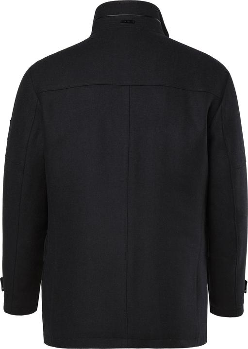 Image du produit JP1880 Veste en laine# mélangée déperlante avec empiècement à chevrons et col montant (3XL)