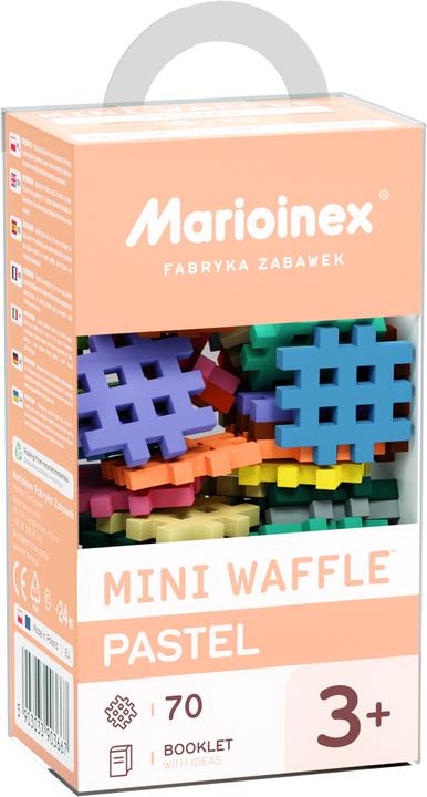 Immagine prodotto Marioinex "Waffle Mini Pastel": 70 elementi