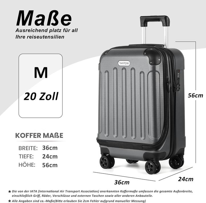 Produktbild Tan.Tomi Handgepäckkoffer mit Laptopfach (43 l)