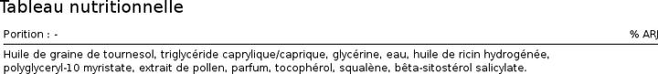 Nutritional values and ingredients Apicia Exfoliant Doux Visage (Cleansing scrub, 50 ml)