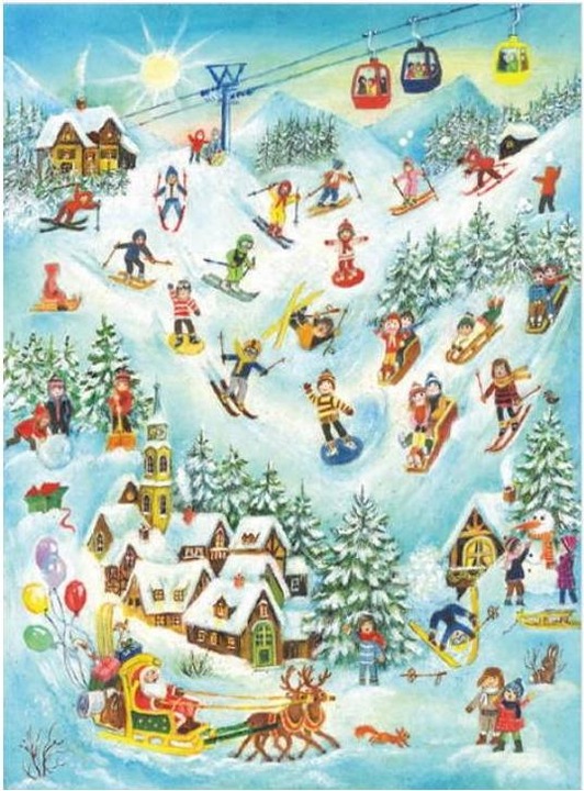 Actual product image Sellmer skiers