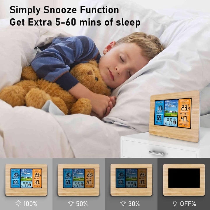 Actual product image AOZBZ Funkwetterstation