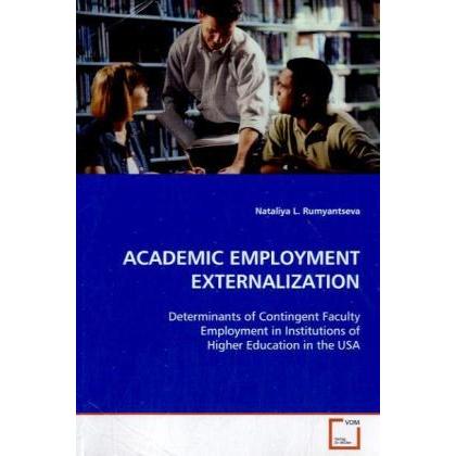 Academic Employment Externalization, Fachbücher
