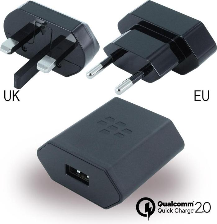 Image du produit BlackBerry Chargeur USB EU UK NA World Adapter (13.50 W)