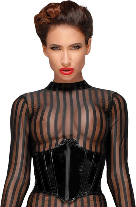 Produktbild Noir Handmade PVC underbust corset (M)