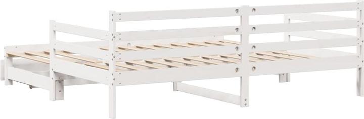 Produktbild vidaXL Tagesbett Ausziehbar mit Schubladen (90 x 190 cm)