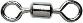 Produktbild Okuma Rolling Swivels Size 6 Black - 10pcs