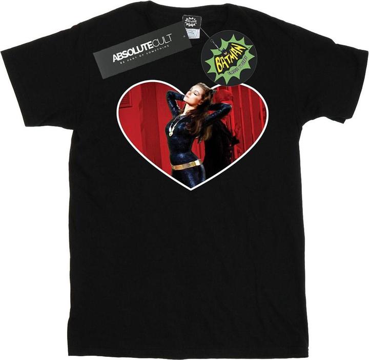 Produktbild Batman TV Serie Catwoman Herz TShirt (L)