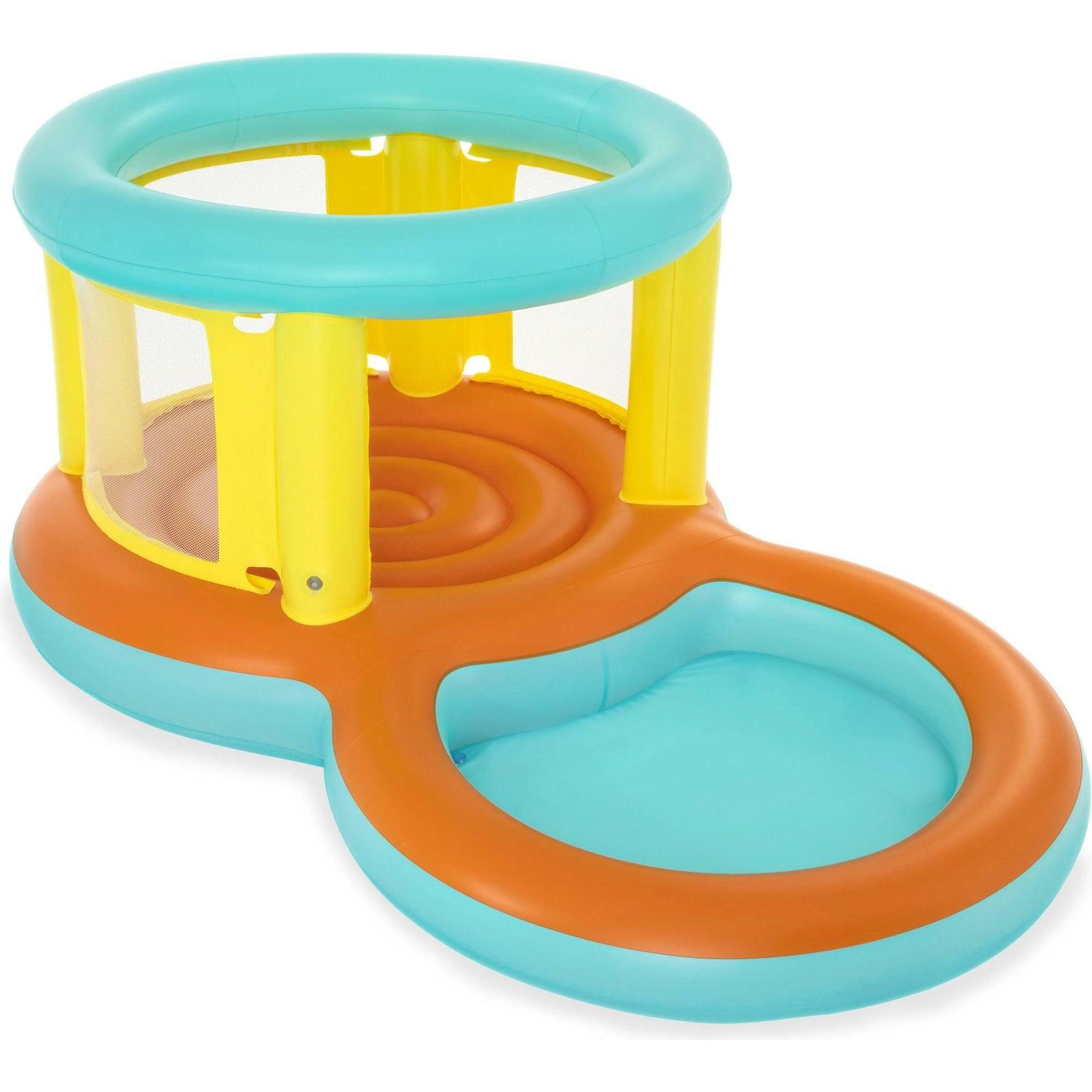 Bestway Hüpfburg mit Planschbecken Jumptopia (52385)