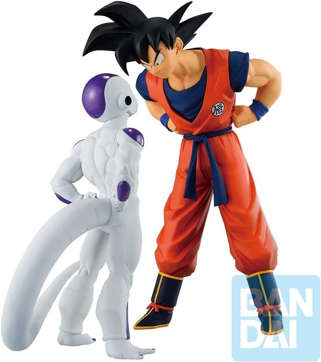 Actual product image Bandai Son Goku & Frieza Ball Battle on Planet Namek Verzamelfiguur