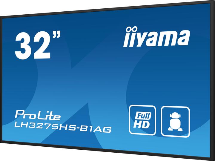 Produktbild iiyama 32" 1920x1080, FHD IPS panel, Haze 25% 5 (1920 x 1080 Pixel, 32")
