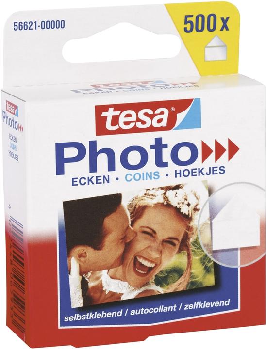 Actual product image tesa Photo® Corners (W x H) 17 mm x 1