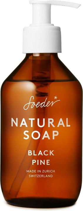 Actual product image Soeder* Natural Soap Black Pine (Liquid soap, 250 ml)