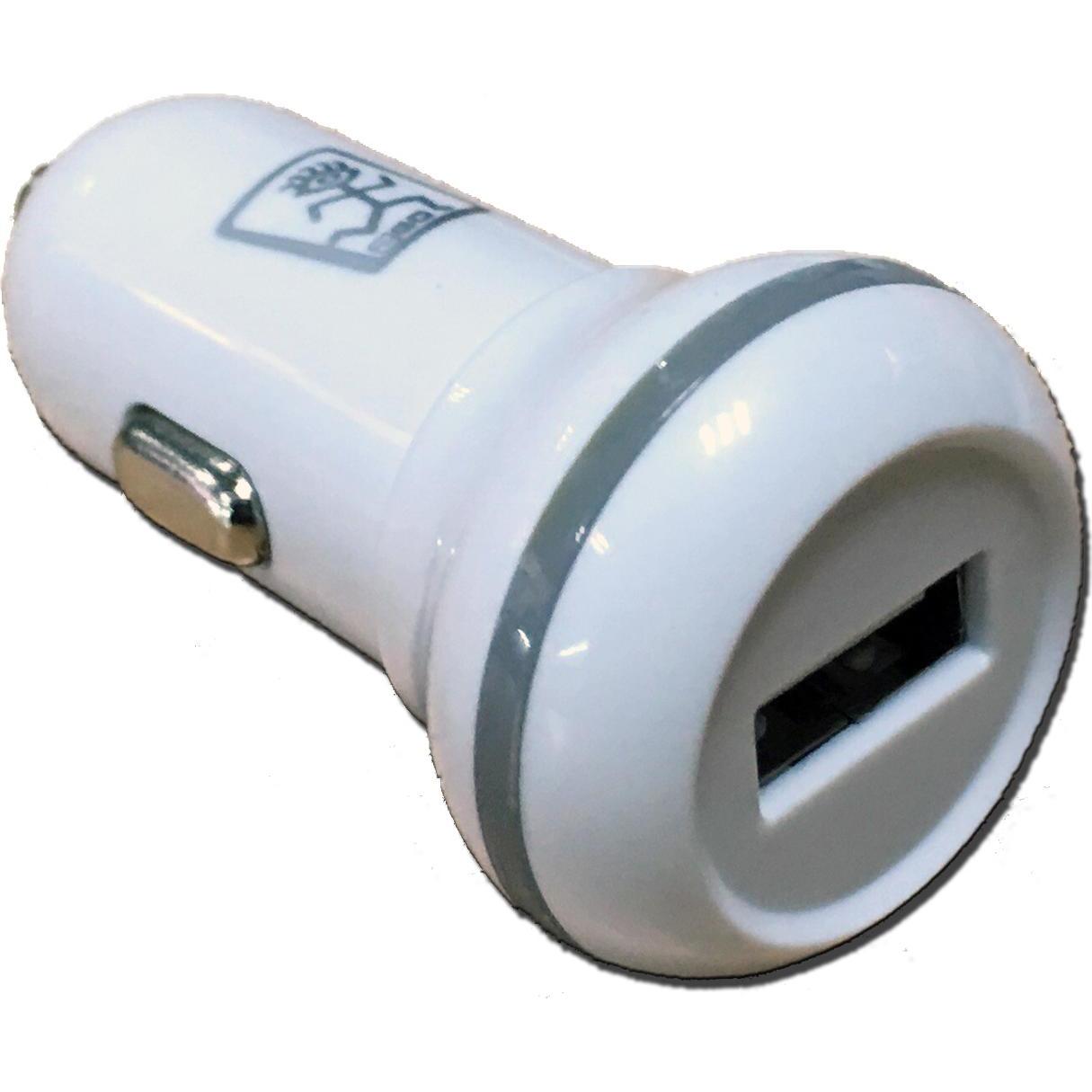 Thumbnail - 2GO USB Autoladegerät MINI 1A weiss, Auto Adapter, Weiss