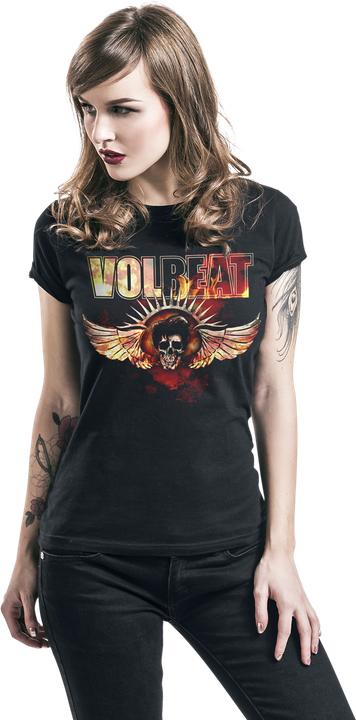 Produktbild Volbeat Burning Skullwing (S)