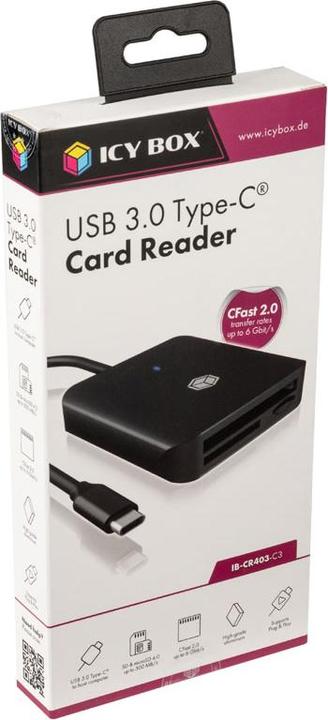 Produktbild Icy Box IB-CR403-C3 (USB-C 3.2 Gen 1)