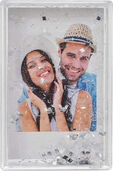 Actual product image Fujifilm Instax Mini Frame snow globe effect colorbl. ass. (5 x 9 cm)