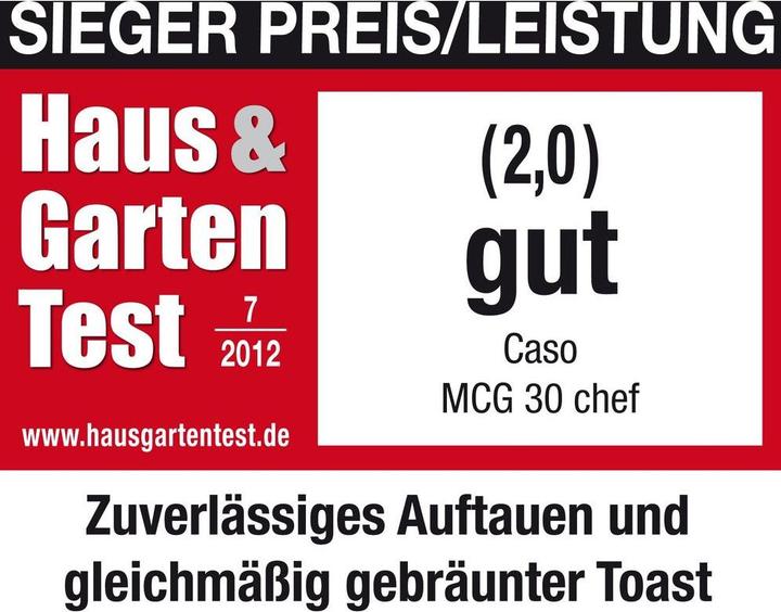Produktbild Caso MCG 30 Chef (30 l)