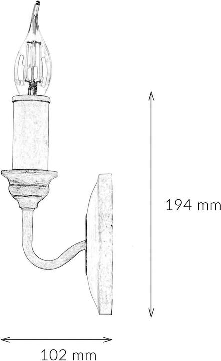 Actual product image Licht-Erlebnisse Candela 8 (E14)