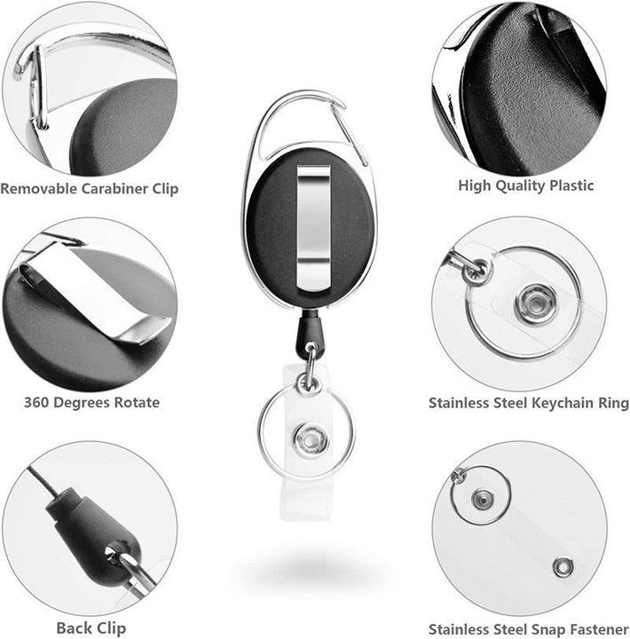 Actual product image SpeaKa Professional SP-12886348 Jojo for badge holder (L x W) 55 mm x 36 mm Sch