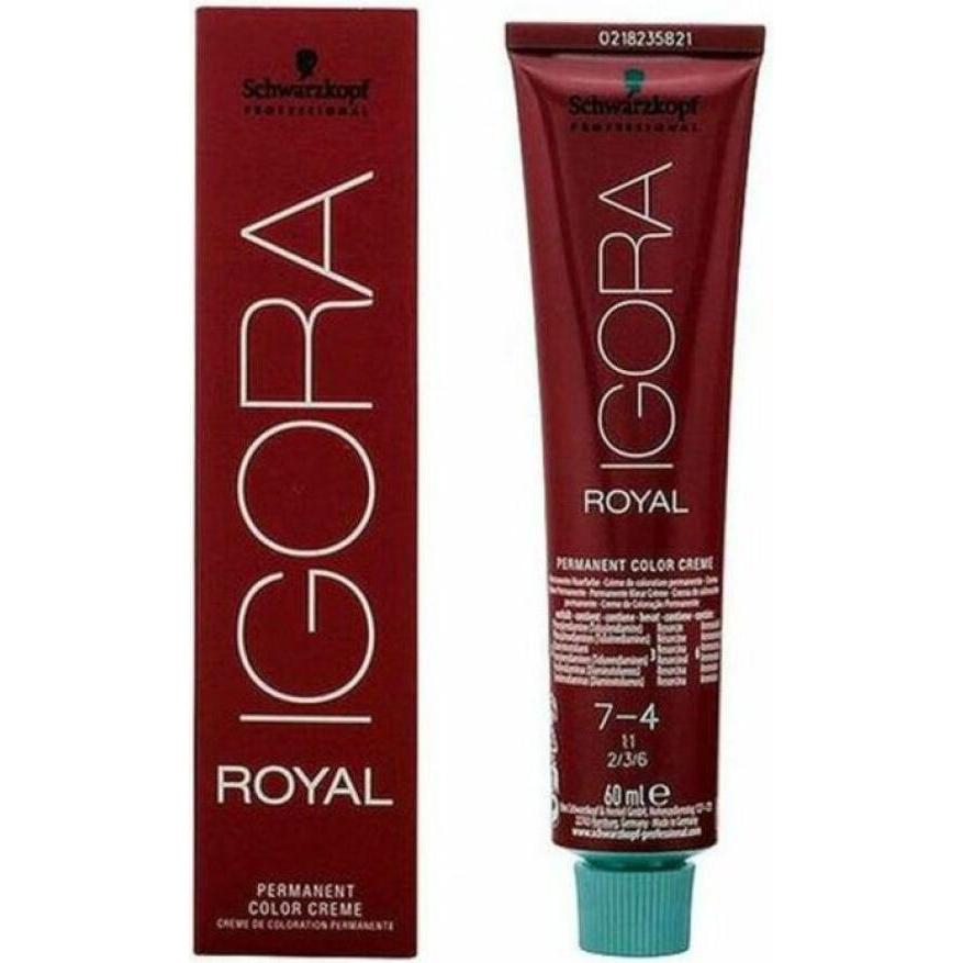 Thumbnail - Schwarzkopf Professional, Haarfarbe, Igora Royal (7-4 Mittelblond Beige)
