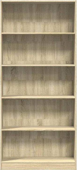 Image du produit vidaXL Bücherregal Regal Standregal Büroregal Aufbewahrungsregal Sonoma-Eiche (80 x 24 x 176 cm)