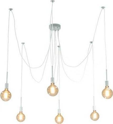 ATL Telecom Ltd ZD74B Ceiling light 6 levers white (E27)