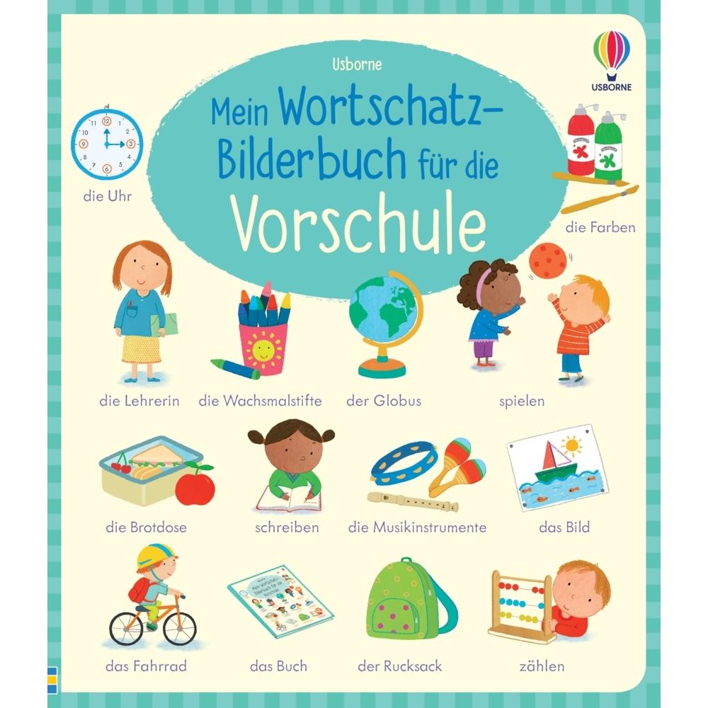Mein Wortschatz-Bilderbuch für die Vorschule, Kinderbücher von Holly Bathie, Marta Cabrol