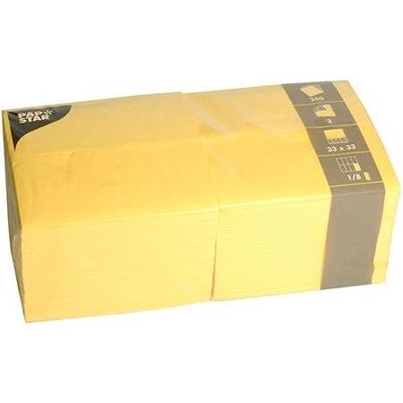 Papstar, Servietten, 84580 Papierserviette Seidenpapier (e) (250 x, 33 x 33 cm)