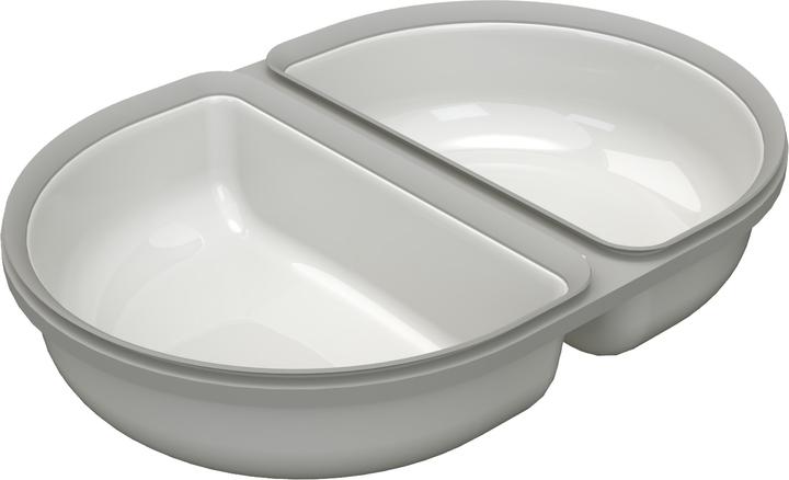 SureFeed Zubehör Doppel-Ersatzschale, Grau, 2 Stk., Material (0.40 l)