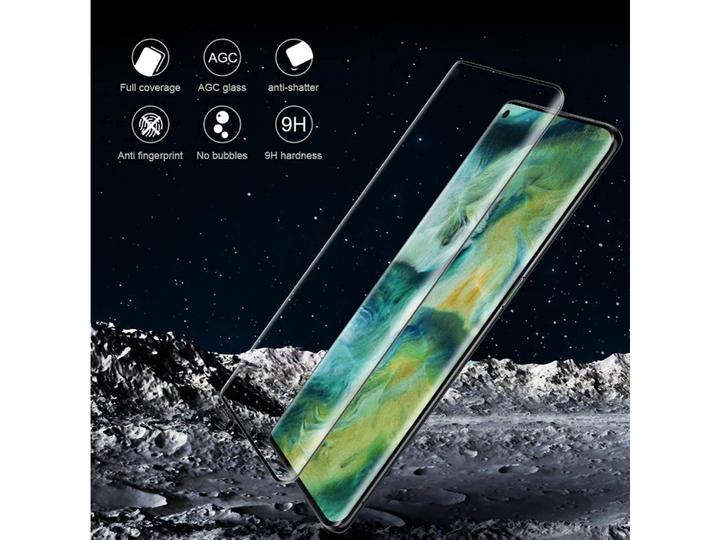 Produktbild Screenguard Oppo Find X2 Pro Full Screen Panzerglas Schutzfolie 2.5D 9H (1 Stk., Oppo Find X2 Pro)