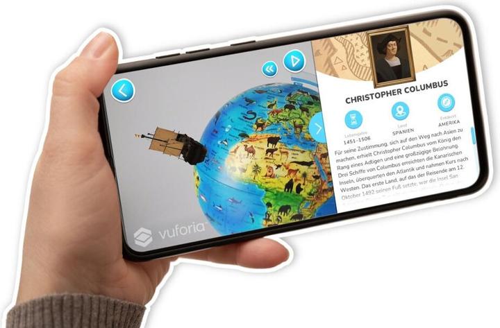 Image du produit Alldoro Globe 3D interactif Zoo, 25 cm (25 cm)