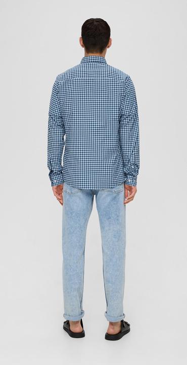 Immagine prodotto s.Oliver Hemd Slim: Karohemd aus Baumwollstretch (M)