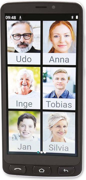 Productafbeelding Olympia Neo (16 GB, Zwart, Zilver, 5.50", Dubbele SIM, 4G)