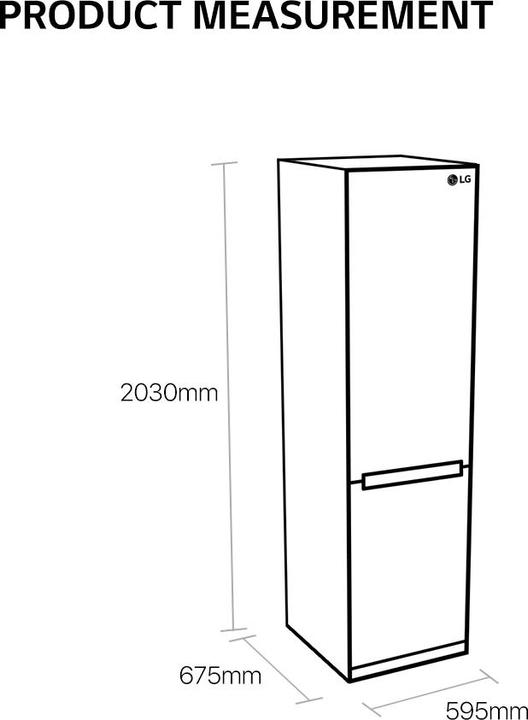 Actual product image LG GBB92MCABP (384 l)