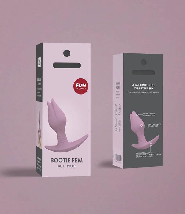 Produktbild Fun Factory Bootie Fem Female Butt Plug Dark Taupe
