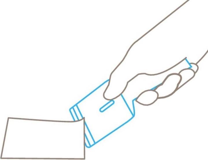 Actual product image Martor Professional scraper for cleaning smooth surfaces. With rounded b (Cutters)