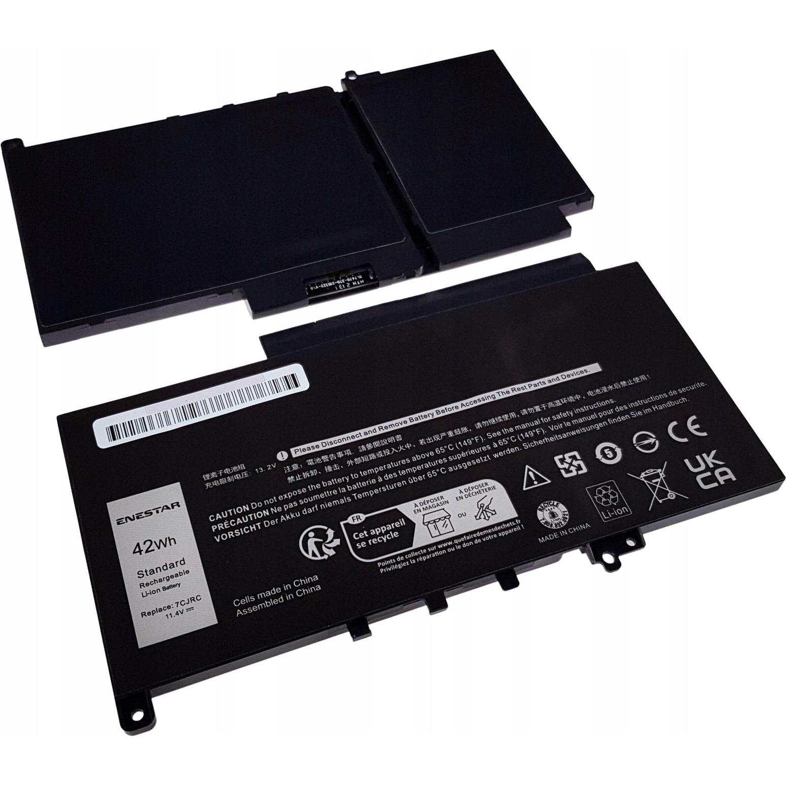 Dell Battery, 42WHR, 3 Cell (3 Zellen), Notebook Akku