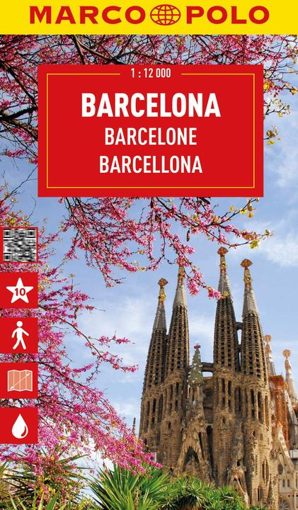 Immagine prodotto Mappa della città di Barcellona 1:12.000