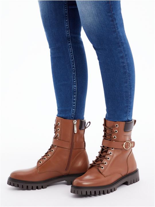 Image du produit Tommy Hilfiger Buckle Lace Up Boot (38)