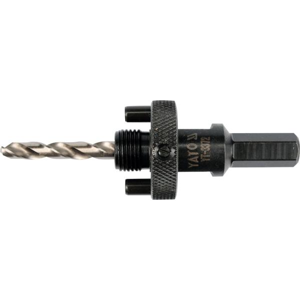 Yato, Bohrereinsatz, Profi Aufnahme für Lochsägen 11mm Schaft 32-200mm (3.2)
