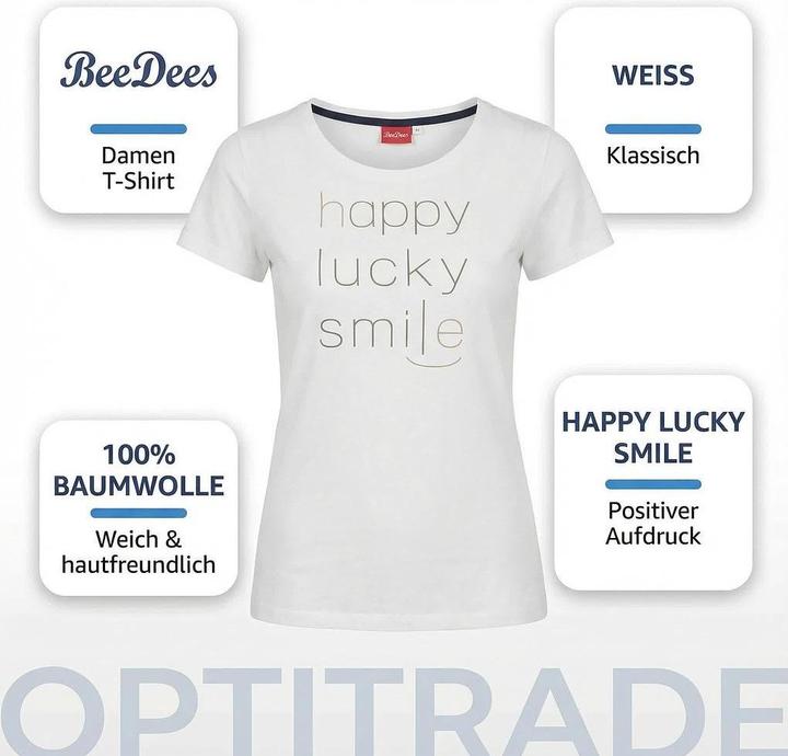 Immagine prodotto BeeDees Damen Kurzarm T-Shirt (L)
